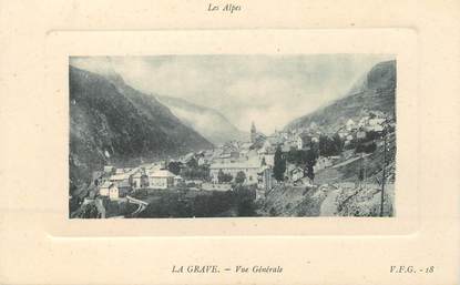 / CPA FRANCE 05 "La Grave, vue générale "