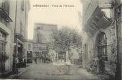 84 Vaucluse / CPA FRANCE 84 "Ménerbes, place de l'Ormeau"