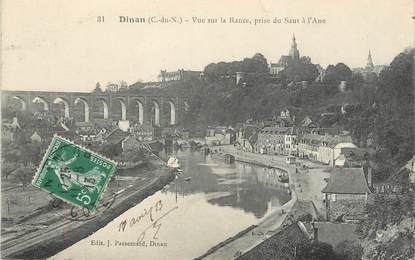 / CPA FRANCE 22 "Dinan, vue sur la Rance"