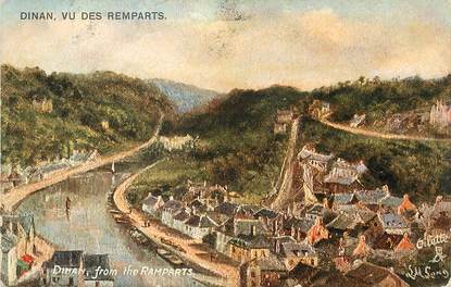 / CPA FRANCE 22 "Dinan, vu des remparts"