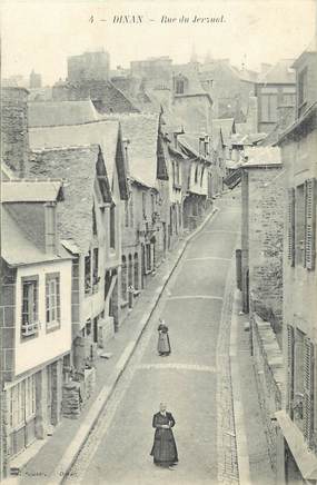 / CPA FRANCE 22 "Dinan, rue du Jerzual "