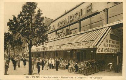 / CPA FRANCE 75014 "Paris, Montparnasse, restaurant la Coupole"