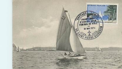   CPA   CARTE   MAXIMUM   /  BATEAU VOILE