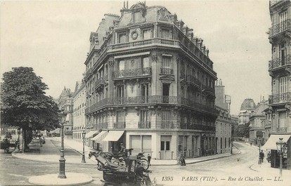 / CPA FRANCE 75008 "Paris, rue de Chaillot"
