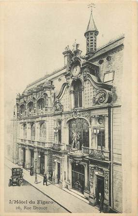 / CPA FRANCE 75009 "Paris, hôtel du Figaro"