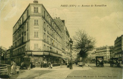 / CPA FRANCE 75016 "Paris, avenue de Versailles"