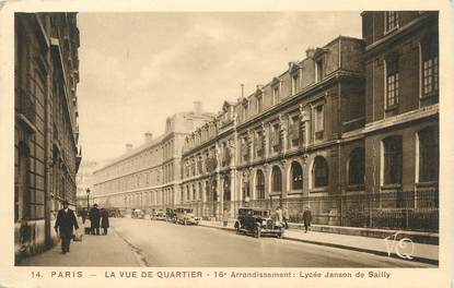 / CPA FRANCE 75016 "Paris, la vue du quartier"