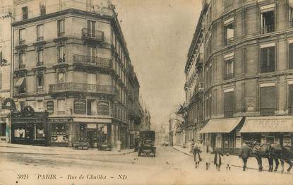 / CPA FRANCE 75006 "Paris, rue de Chaillot"