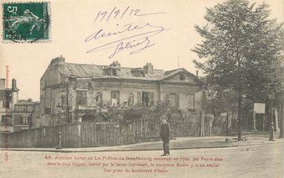 / CPA FRANCE 75013 "Paris, ancien hôtel de Le Prêtre de Neufbourg"