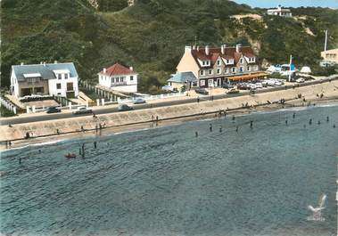 / CPSM FRANCE 14 "Vierville sur Mer, la plage"