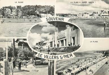 / CPSM FRANCE 14 "Souvenir de Villers sur Mer"