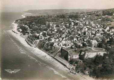 / CPSM FRANCE 14 "Villerville sur Mer, vue aérienne "