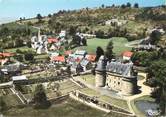 15 Cantal / CPSM FRANCE 15 "Auzers, le château et le village"