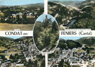 / CPSM FRANCE 15 "Condat en Feniers""