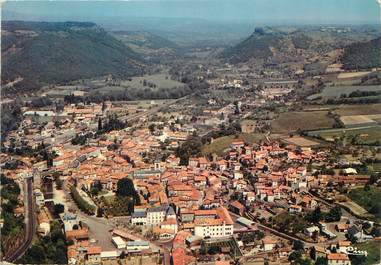 / CPSM FRANCE 15 "Massiac, vue générale aérienne"