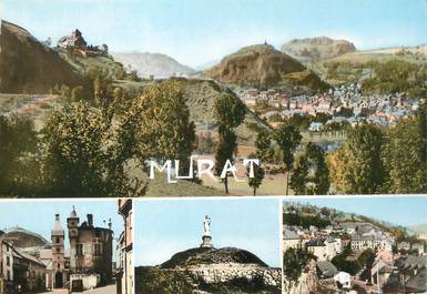 / CPSM FRANCE 15 "Murat, vue générale, les trois rochers"