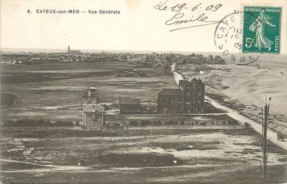 / CPA FRANCE 80 "Cayeux sur Mer, vue générale"