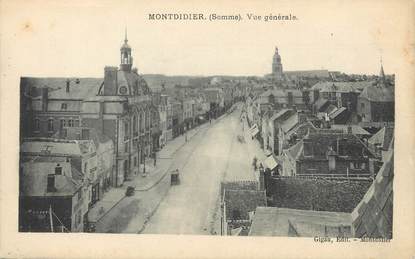 / CPA FRANCE 80 "Montdidier, vue générale"