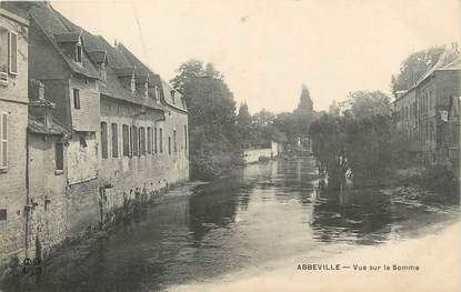 / CPA FRANCE 80 "Abbeville, vue sur la somme"