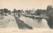 80 Somme / CPA FRANCE 80 "Abbeville, le pont des Près " 