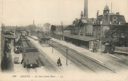 / CPA FRANCE 80 "Amiens, la gare Saint Roch"