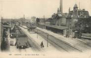 80 Somme / CPA FRANCE 80 "Amiens, la gare Saint Roch"