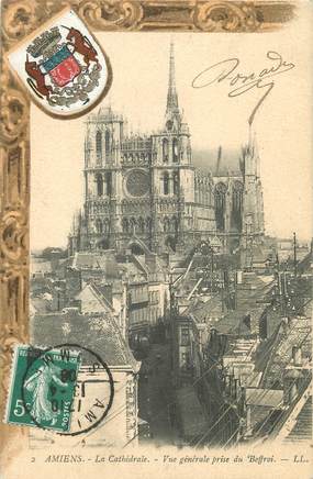 / CPA FRANCE 80 "Amiens, la cathédrale"