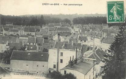 / CPA FRANCE 77 "Crécy en Brie, vue panoramique"