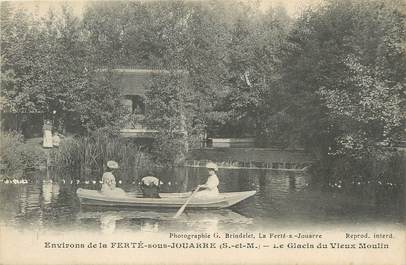 / CPA FRANCE 77 "Environs de La Ferté Sous Jouarre, le Glacis du vieux moulin"