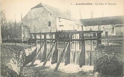 / CPA FRANCE 77 "Lescherolles, la fosse le vanage"