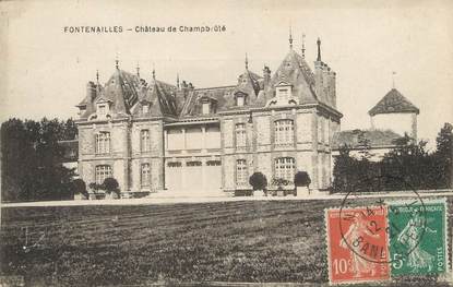 / CPA FRANCE 77 "Fontenailles, château de Champbrûlé"