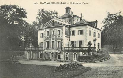 / CPA FRANCE 77 "Dammarie Les Lys, château de Farcy"