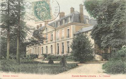 / CPA FRANCE 77 "Condé Sainte Libraire, le château"