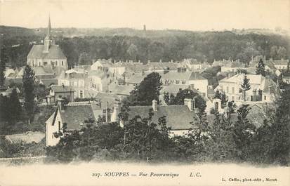 / CPA FRANCE 77 "Souppes, vue panoramique"