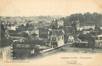 / CPA FRANCE 77 "Pomponne, vue générale"