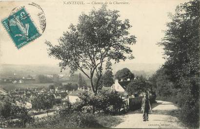 / CPA FRANCE 77 "Nanteuil, chemin de la Charrière"