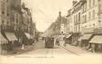 / CPA FRANCE 77 "Fontainebleau, la grande rue" / TRAMWAY