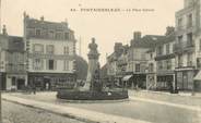 77 Seine Et Marne / CPA FRANCE 77 "Fontainebleau, la place Carnot"