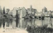 77 Seine Et Marne / CPA FRANCE 77 "Moret sur Loing, vue d'ensemble sur le Loing"