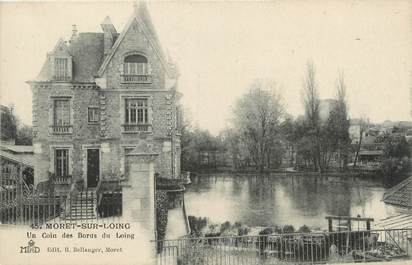 / CPA FRANCE 77 "Moret sur Loing, un coin des bords du Loing"