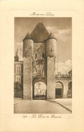 / CPA FRANCE 77 "Moret, la porte de Samois"