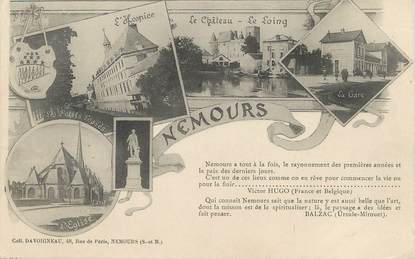 / CPA FRANCE 77 "Nemours"