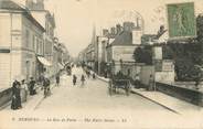 77 Seine Et Marne / CPA FRANCE 77 "Nemours, la rue de Paris"