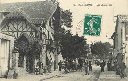 / CPA FRANCE 77 "Barbizon, Les Charmettes"