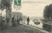 77 Seine Et Marne / CPA FRANCE 77 "Bray sur Seine, entrée du canal"