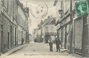 77 Seine Et Marne / CPA FRANCE 77 "Bray sur Seine, grande rue et place Preuilly"