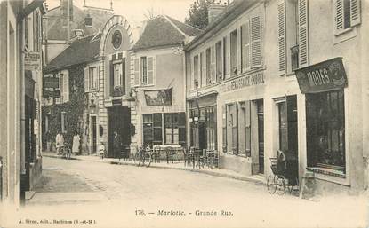 / CPA FRANCE 77 "Bourron Marlotte, grande rue"