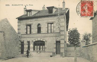 / CPA FRANCE 77 "Bourron Marlotte, la poste"