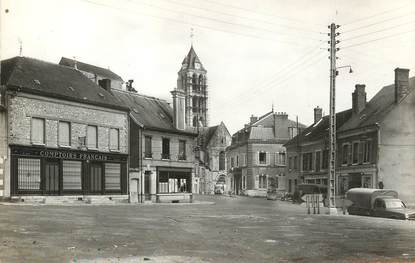 / CPSM FRANCE 77 "Chateau Landon, place de la république"