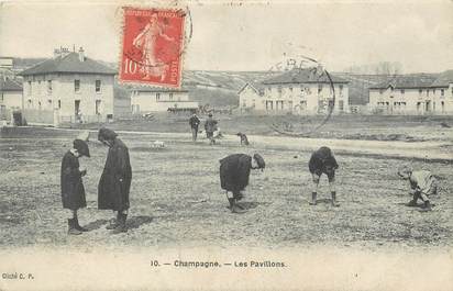 / CPA FRANCE 77 "Champagne, les pavillons"